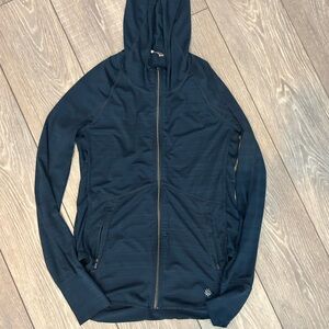 Athleta Deep Blue Full-Zip Jacket